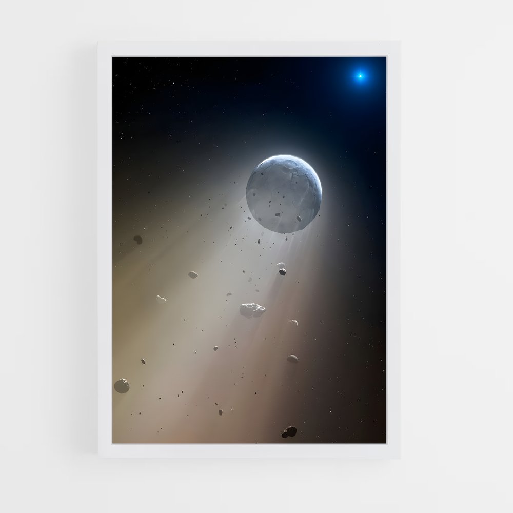 Poster Astéroïdes Enchantés – affiche Étoiles (vue 3)
